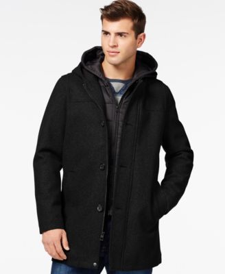 macys mens guess coats