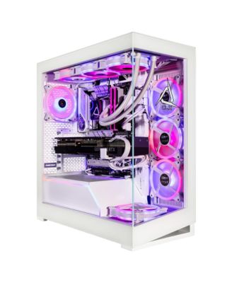 Игровой настольный компьютер CLX HORUS - 24-ядерный процессор Intel Core i9 14900KF с жидкостным охлаждением, 3,2 ГГц, 64 ГБ оперативной памяти DDR5, видеокарта GeForce RTX 4090, 24 ГБ GDDR6X, 2 ТБ SSD, 6 ТБ HDD, Wi-Fi, 64-разрядная версия Windows 11 Home