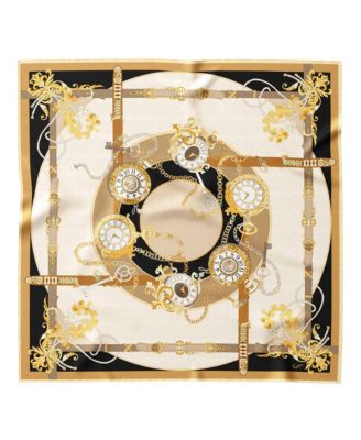 Elizabetta Moment in Time - Женский шелковый платок ручной работы 35790₽