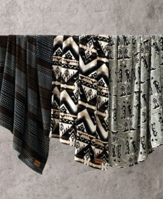 Флисовый плед из ультрамягкого плюша Wrangler, 60