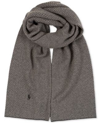 Мужской вязаный шарф Polo Ralph Lauren для мужской одежды 11490₽