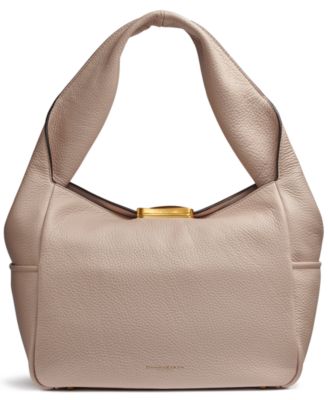 Donna Karan New York Donna Karan Amagansett Плечо из мягкой кожи на подкате со скульптурной застежкой на магните 59290₽