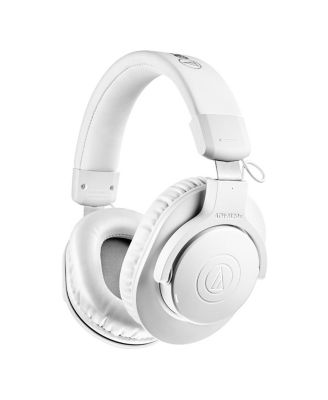 Беспроводные накладные наушники Audio-Technica ATH-M20xBT белого цвета
