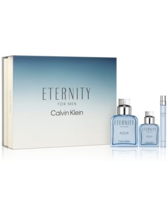 Мужские духи Calvin Klein 3 шт Подарочный набор туалетной воды Eternity Aqua 21390₽
