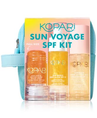 Косметический набор Kopari Beauty, 4 шт. Солнцезащитный крем Sun Voyage