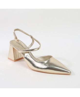 Туфли-лодочки на блочном каблуке BERNESS DANI