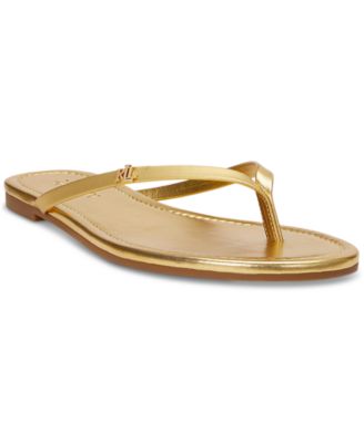 Женские босоножки-вьетнамки Raquel от Lauren Ralph Lauren 16590₽