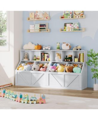 многофункциональный шкаф-органайзер для стабильного и безопасного хранения детских игрушек gaomon