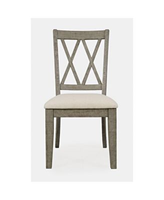 Jofran Набор из 2-х обеденных стульев из массива дерева в деревенском фермерском доме в Теллуриде