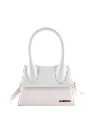 Большая кожаная сумка Le Grand Chiquito от Jacquemus, бывшая в употреблении