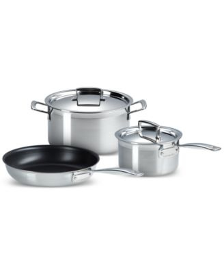 Отель Le Creuset Классический Нержавеющей Стали 5-ПК. Набор Посуды