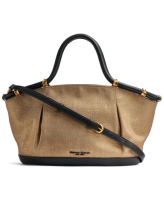 Сумка-ранец Donna Karan New York из шифона и металлического холста