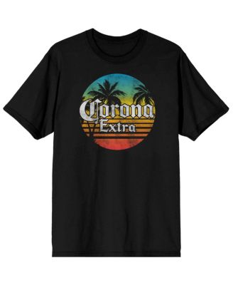 Черная футболка с градиентным логотипом Corona Mens-XL 3990₽
