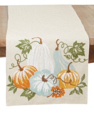 Настольная дорожка из тыквы Saro Lifestyle Harvest Bounty, 16