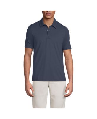 Мужское поло с коротким рукавом Performance Snap Polo от Lands' End