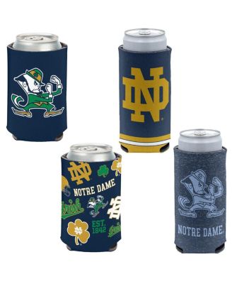 Wincraft Notre Dame Fighting Irish, 12 унций. Охладители для банок Can Slim, набор из 4 банок