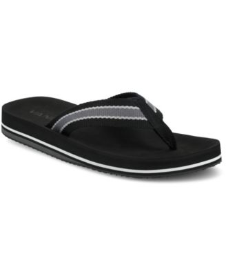 Мужские сандалии-вьетнамки Fontana Comfort на гибкой подошве от Vance Co., черные