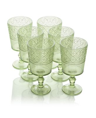 Сертифицированные международные акриловые универсальные бокалы Victoria, набор из 6 штук