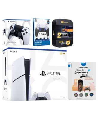 Игровая консоль Sony PlayStation 5 Slim Disc 1 ТБ с доп. контроллером, белая
