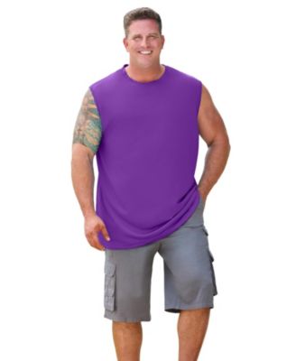 Мужская футболка KingSize с рельефными мышцами без пота