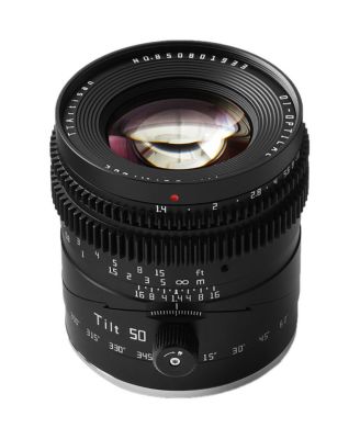 Объектив TTArtisan Tilt 50 мм f/1.4 для Canon RF, черный