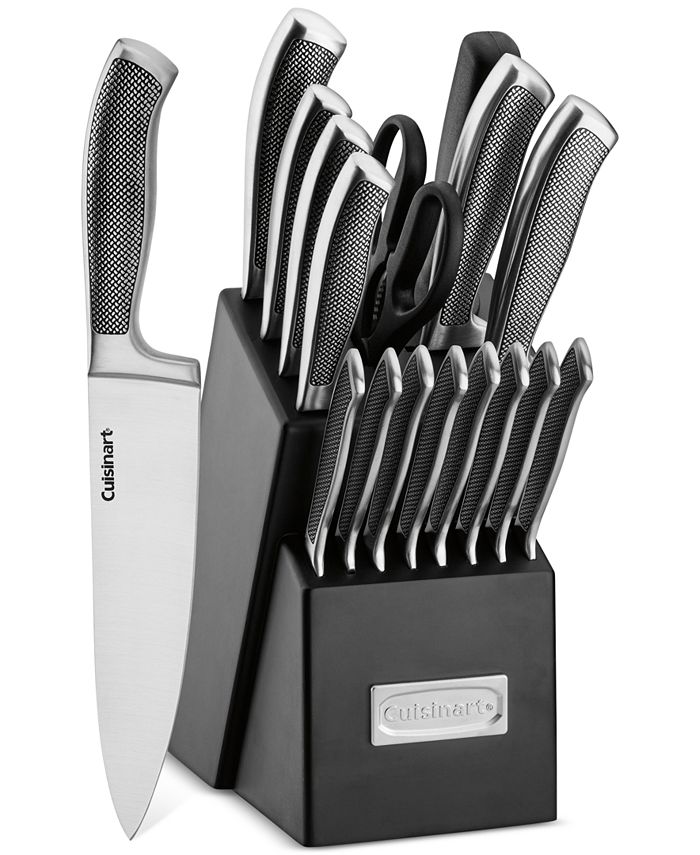 Cuisinart Stainless Steel 17-Piece Cutlery Set, Created for Macy's Cuisinart Stainless Steel Cutlery Set