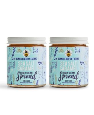 Бамблберри Фармс Спред с морской солью, карамелью и медовым кремом, Набор из 2