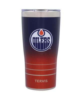 Стакан Tervis Edmonton Oilers, 20 унций. Стакан для путешествий из нержавеющей стали с эффектом омбре