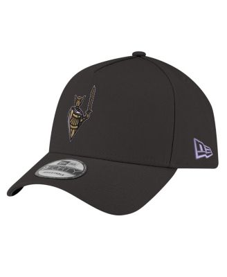 Мужская шапка New Era Eclipse Black с логотипом Golden State Valkyries Core, А-образная оправа, регулируемая на 9 футов и 4 дюйма, черная