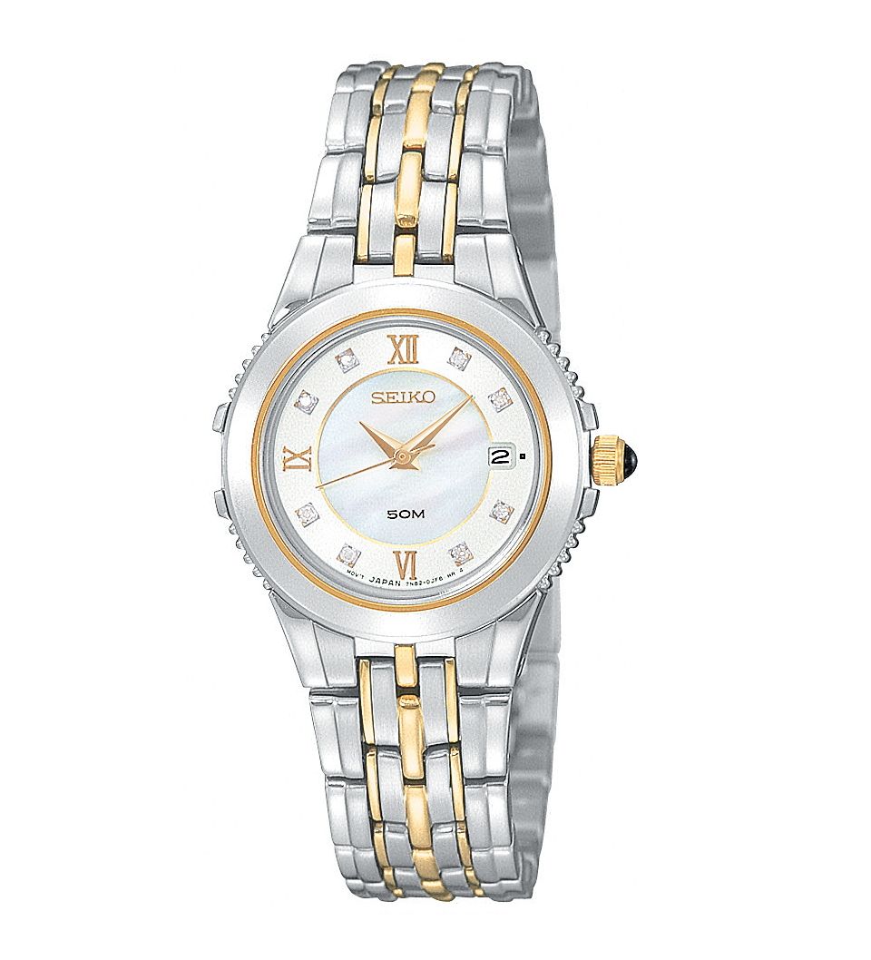 Seiko Watch, Womens Le Grand Sport Stainless Steel Bracelet SXDA26