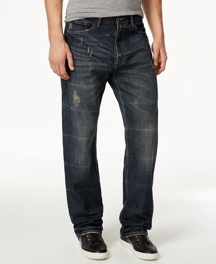 Sean John Men's Hamilton Relaxed Fit Jeans, Created for Macy's
