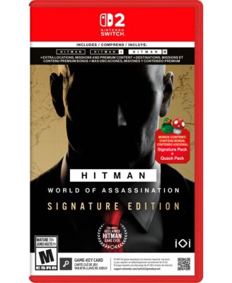 Решения 2 Go Hitman World of Assassination Signature Edition для Nintendo Switch 2 (карта-ключ от игры) multi