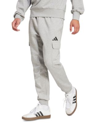 мужские флисовые брюки-карго adidas Essentials из натуральной кожи