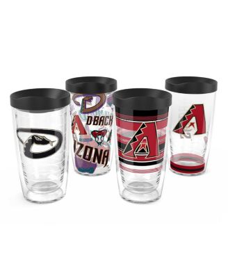 Tervis Arizona Diamondbacks в четырех упаковках по 16 унций. Классический набор стаканов