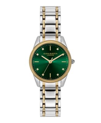 Женские двухцветные часы-браслет Egerton из нержавеющей стали Olivia Burton, 28 мм