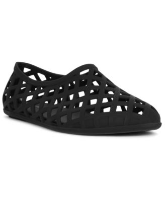 Женские балетки Jeffrey Campbell на плоской подошве в клетку Jelly черный