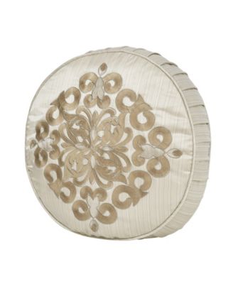 Круглая декоративная подушка J Queen New York Amaretto, 15