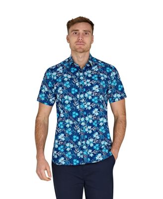 Цветущая рубашка Raging Bull с коротким рукавом