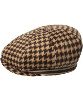 Кепка для вождения Kangol Block Zig коричневая