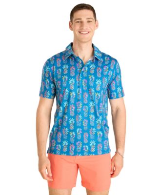 Мужская рубашка поло Chubbies The Pineapple Sketch Performance от Chubbies