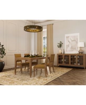 Обеденный набор Everleigh из 5 предметов (Стол и 4 стула с мягкой спинкой)