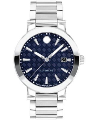 Мужские швейцарские часы Movado Vizio с автоподзаводом из нержавеющей стали, 41 мм