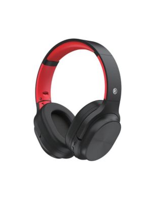 Беспроводные наушники RadioShack Bluetooth 5.3, время воспроизведения 15 часов, Регулируемая высота, 3304394 Черно-красные, без цвета