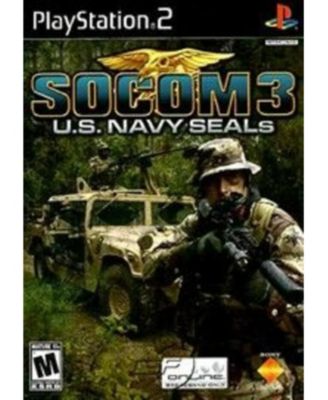 SONY COMPUTER ENTERTAINMENT SOCOM US Navy SEALs 3 (Лучшие хиты) Не предназначена для перепродажи - PlayStation 2 black