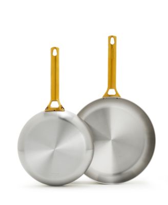 Сковорода GreenPan из нержавеющей стали, 2 шт. Набор сковородок для жарки