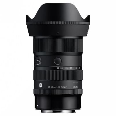 Объектив Sigma 17–40 мм F1.8 DC Art для Canon RF, черный