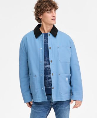 Мужская куртка Brams с контрастным воротником и фланелевой подкладкой от HUGO by Hugo Boss