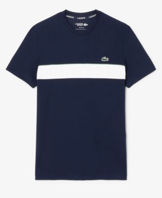 Мужская футболка с короткими рукавами и принтом крокодила от Lacoste