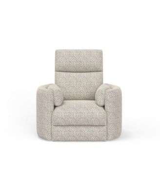 Parker Living Tatum River Rock Вращающееся кресло-параплан с электроприводом, белое