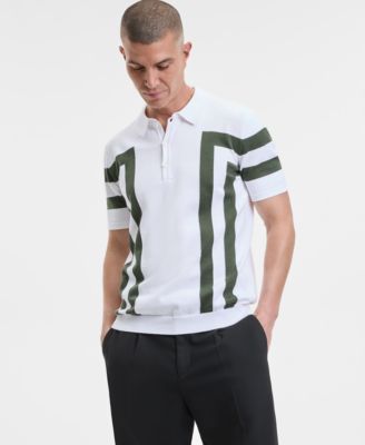 Мужская рубашка поло Spolo в цветную клетку от HUGO by Hugo Boss